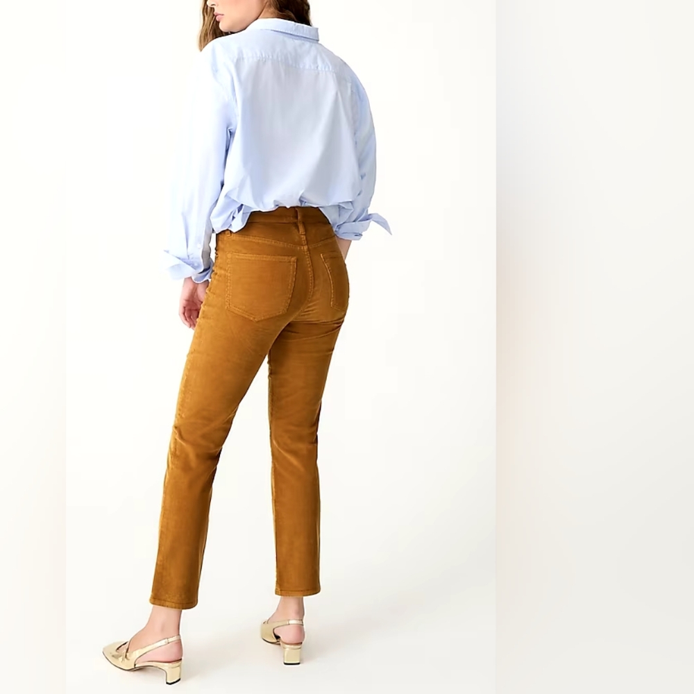 $10 sale NWOT J. Crew Vintage Straight Corduroy Pants- Golden Brandy